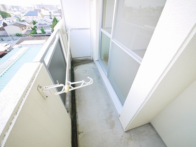 グレーシィFのバルコニー|落ち着いた時間を過ごせるバルコニーです