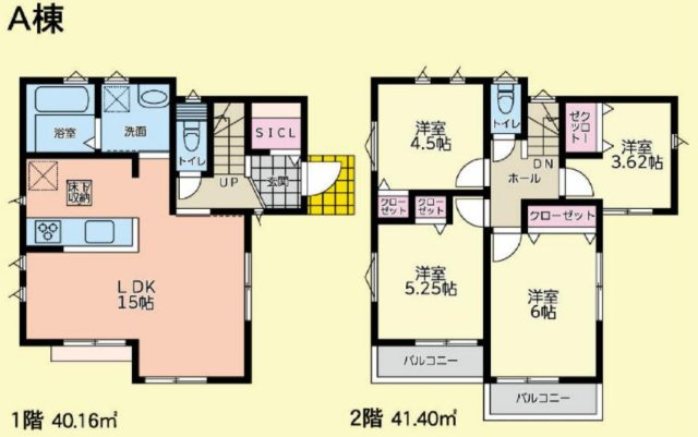横浜市戸塚区平戸町　新築戸建【仲介手数料無料】の間取り