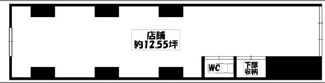 【間取り】 | 日本橋黒門店舗 | 日本橋黒門店舗　間取り