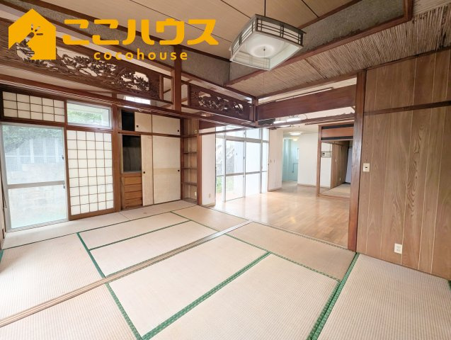 南城市知念字海野　中古一戸建ての和室|和室6帖×2部屋