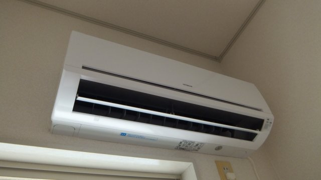 カーサフロール西船の設備|洋室にエアコン完備されております