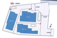 茅ヶ崎市東海岸北2丁目　新築戸建　3号棟の区画図