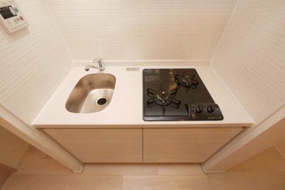 【キッチン】 | S-RESIDENCE難波大国町Tres | きれいなキッチンです