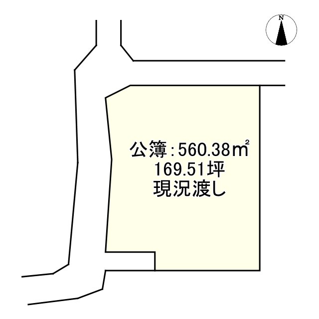 西条市氷見乙1869-2　売土地の土地図