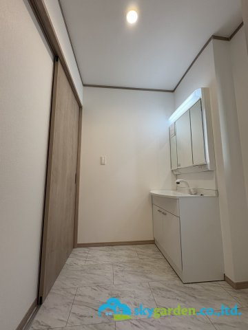 平塚市山下1丁目　新築戸建　全4棟　C号棟の脱衣所