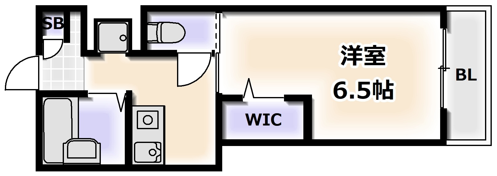 ブルーメ公園南の間取り