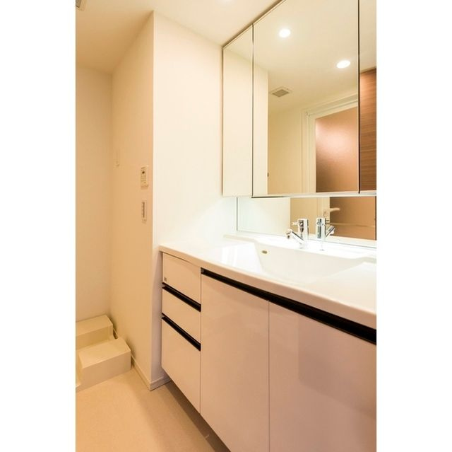 ザ・レジデンス津田沼奏の杜　センターレジデンスの独立洗面台