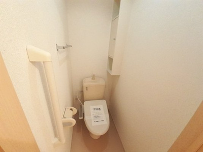 【トイレ】 | メゾングラースＭ | シンプルで使いやすいトイレです