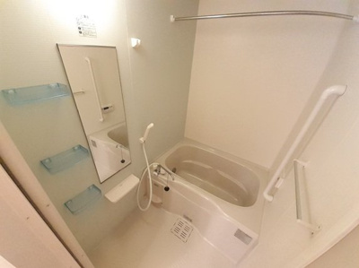 【浴室】 | メゾングラースＭ | ◆不動産すまラボの新プラン◆入居時の費用負担が0円で入居可能♪お気軽にお尋ねください♪