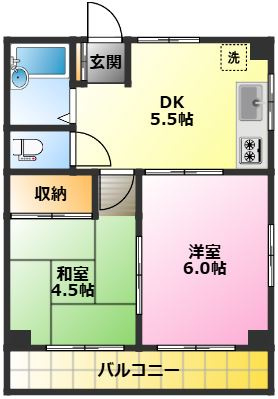 【外観】 | コーポスズキ | 室内きれいなお部屋です♪