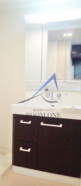 スカイコート両国参番館の洗面所|洗面台です。