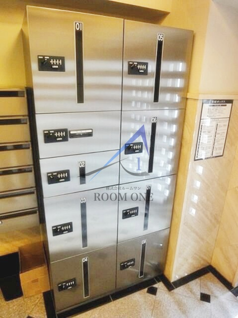 エクセリア門前仲町のその他共用部分|宅配ボックスです。