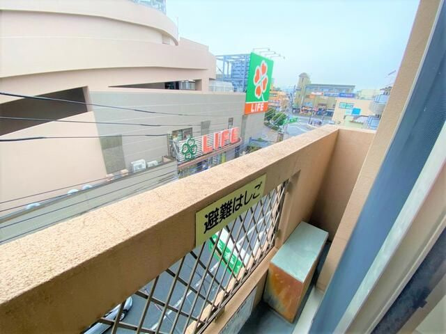 Ｄ．１中河原のバルコニー