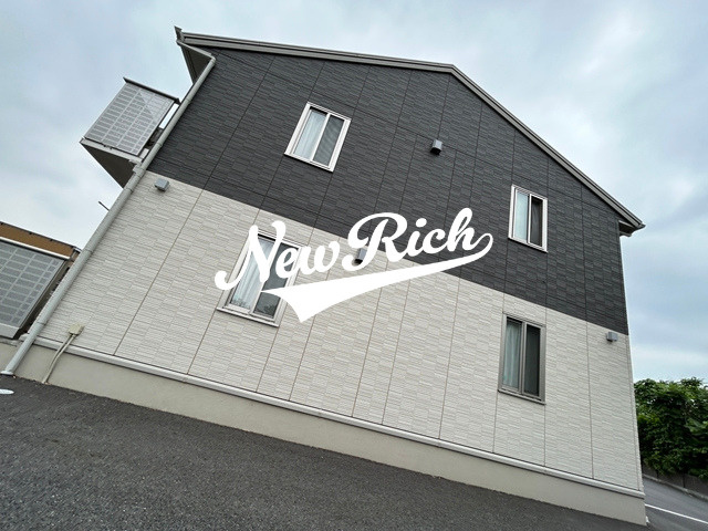 伊勢崎市赤堀今井町２丁目のアパートの外観