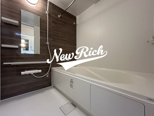 伊勢崎市赤堀今井町２丁目のアパートの浴室