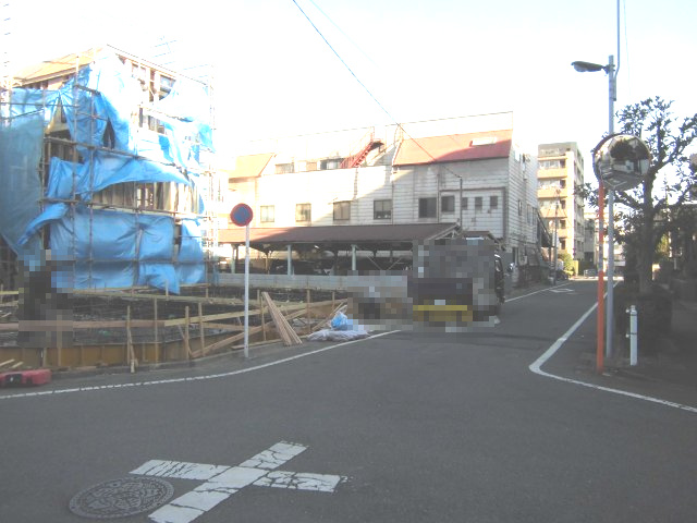 【前面道路含む現地写真】 | 板橋区成増4丁目新築戸建全4棟販売棟数2棟 | 前面道路含む現地写真です