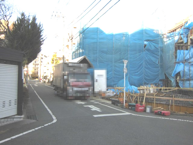 【前面道路含む現地写真】 | 板橋区成増4丁目新築戸建全4棟販売棟数2棟 | 前面道路含む現地写真です