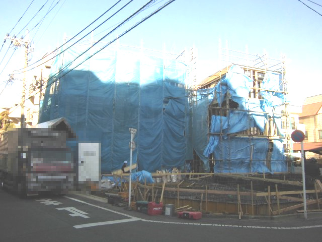 【前面道路含む現地写真】 | 板橋区成増4丁目新築戸建全4棟販売棟数2棟 | 前面道路含む現地写真です
