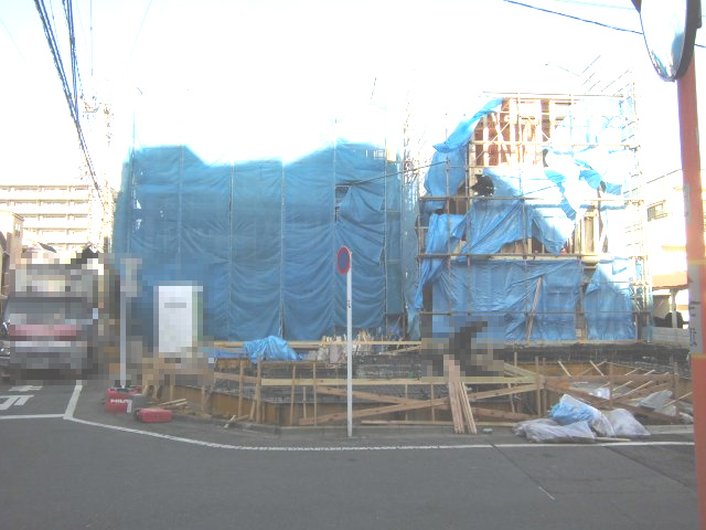 【前面道路含む現地写真】 | 板橋区成増4丁目新築戸建全4棟販売棟数2棟 | 前面道路含む現地写真です