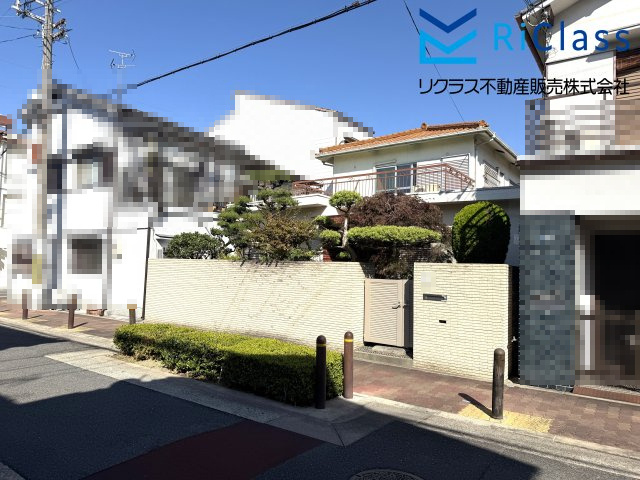 売土地　大阪市旭区清水1丁目の外観|南西側物件の外観です