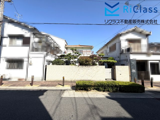 売土地　大阪市旭区清水1丁目の外観|採光のある南西向きです