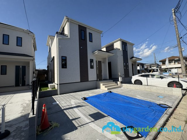 平塚市山下1丁目　新築戸建　全4棟　B号棟の外観