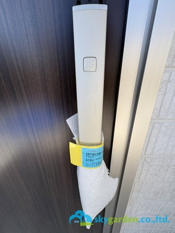 平塚市山下1丁目　新築戸建　全4棟　B号棟の防犯設備