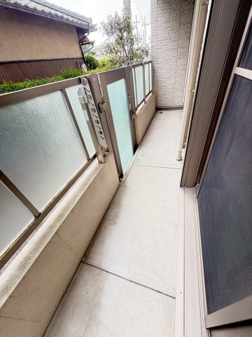 シャーメゾン南茨木のバルコニー