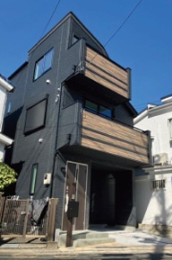 江戸川区春江町５丁目　新築戸建ての外観