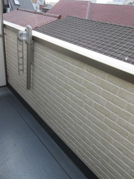 サンフィールド新小岩のバルコニー