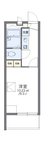 レオパレスル・コントワールⅢの間取り