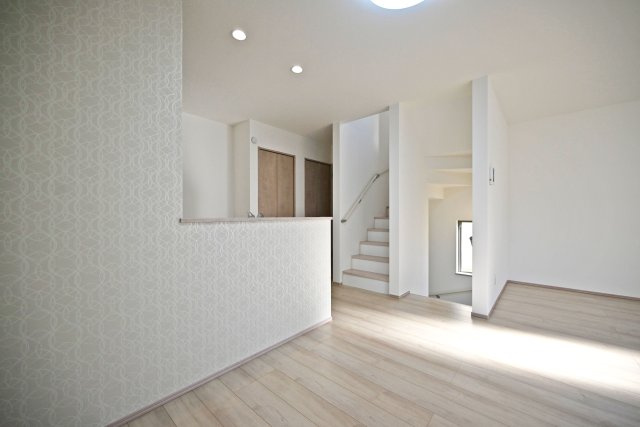 西宮市大社町新築一戸建て│2SLDK+駐車1台可の居間・リビング