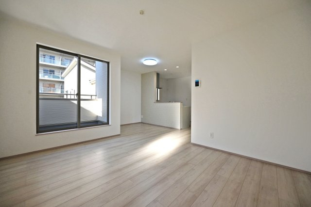 西宮市大社町新築一戸建て│2SLDK+駐車1台可の居間・リビング