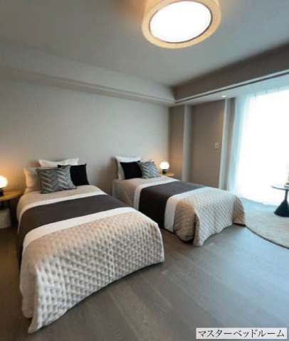 元麻布パークハウスの寝室