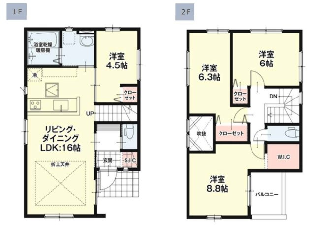 福岡市東区千早5期の間取り