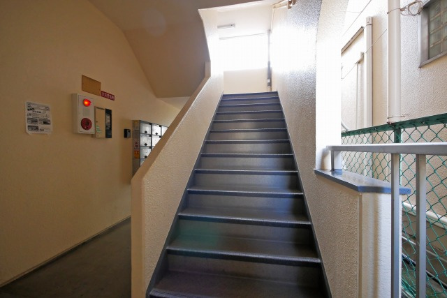 コーポあびこのロビー