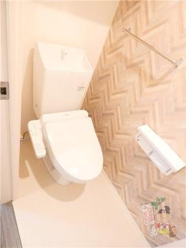 プリエールｓａｙａのトイレ|シャワー付トイレ