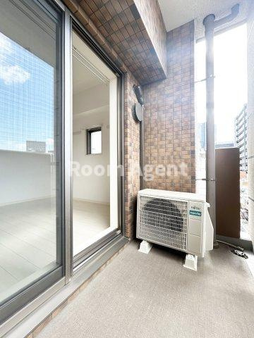 プレサンス名古屋STATIONキュオルのバルコニー