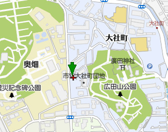 西宮市大社町　新築戸建　A号棟の地図