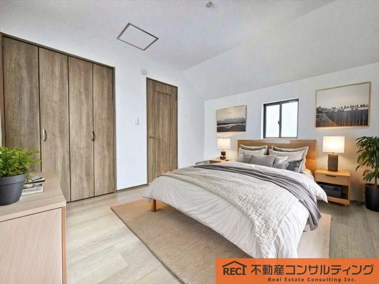 西宮市大社町　新築戸建　A号棟の寝室