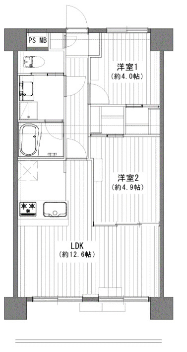 セザールお花茶屋の間取り|ドキドキの新生活も、安心してスタート。ぴったりの住まいを見つけませんか？クランディアが一緒に住まい選びをサポートします‼　まずは、お気軽にお問合せください　＃クランディア