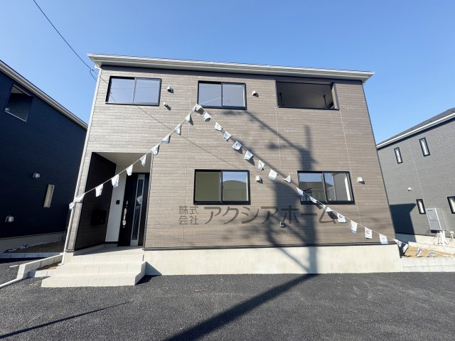 飯能市双柳・全14棟　新築一戸建　4号棟　～駐車2台可～の外観|建物完成致しました！是非直接ご覧になってみませんか！！