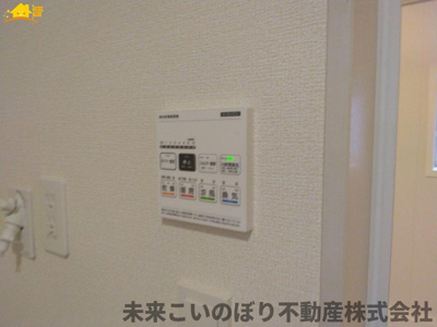 【設備】 | Blooming Garden蓮田市西新宿3丁目 | 浴室乾燥機付きで雨の日に洗濯物を乾かしたりできますよ