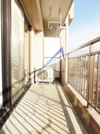 ドミール３２５のバルコニー|バルコニーです。