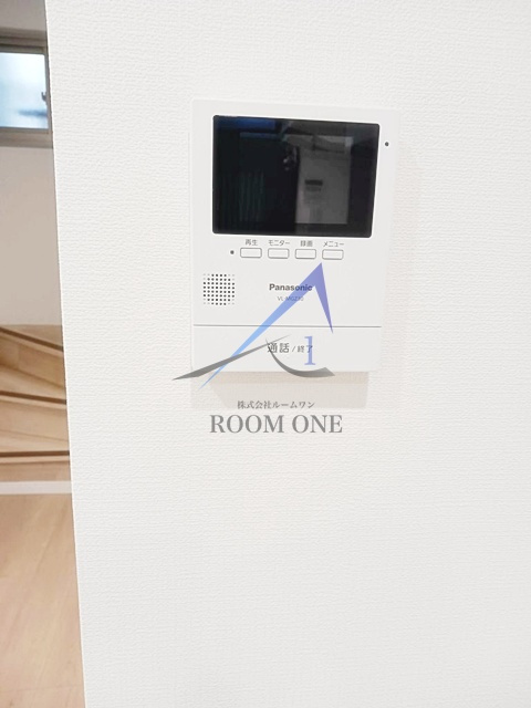 プリンスのセキュリティ|モニター付きインターホンです。