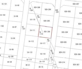 【土地図】 | 宇都宮市さつき３丁目　土地　予約済