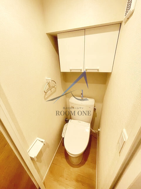 月村マンションＮｏ．１５のトイレ|トイレです。