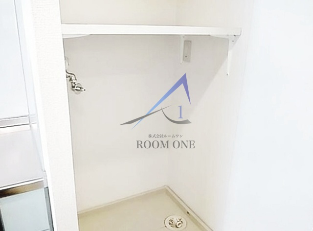 ヴェント氷川台の設備|洗濯機置き場です。