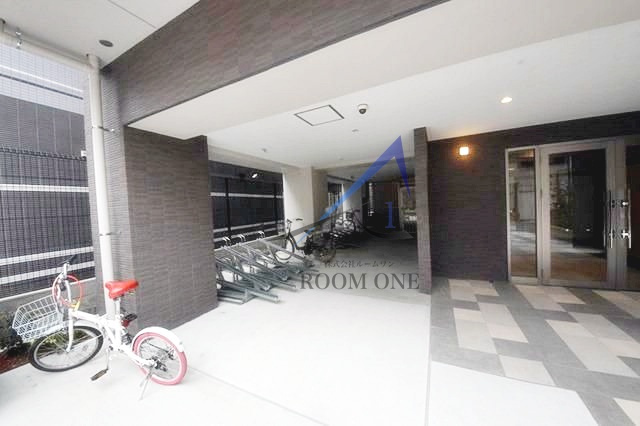 ami fleurのその他共用部分|駐輪場です。