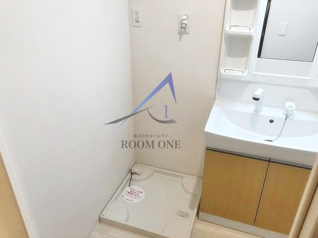 ami fleurの設備|洗濯機置き場です。